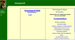 Desktop Screenshot of greengard.se